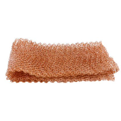 Pure Copper Knitted Mesh Filter Sanitary Blocker for DIY Hole Filler Distilling