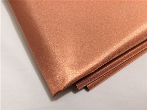 Pure Copper Polyester Taffeta Fabric | 42.5 Wide X 1 Linear Foot Long RF  Shielding Fabric for Smart Meters RF