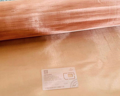 Pure Copper Mesh Screen Dense Filter EMF Shielding Electrode Magnetic 200 Mesh