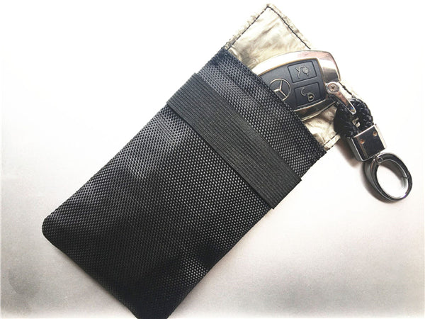 Faraday Bag for Keyfobs Car RFID Signal Blocking Anti-Hacking Case Blocker Pouch