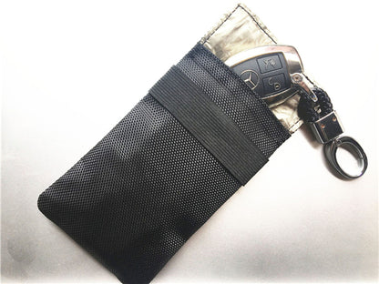 Faraday Bag for Keyfobs Car RFID Signal Blocking Anti-Hacking Case Blocker Pouch