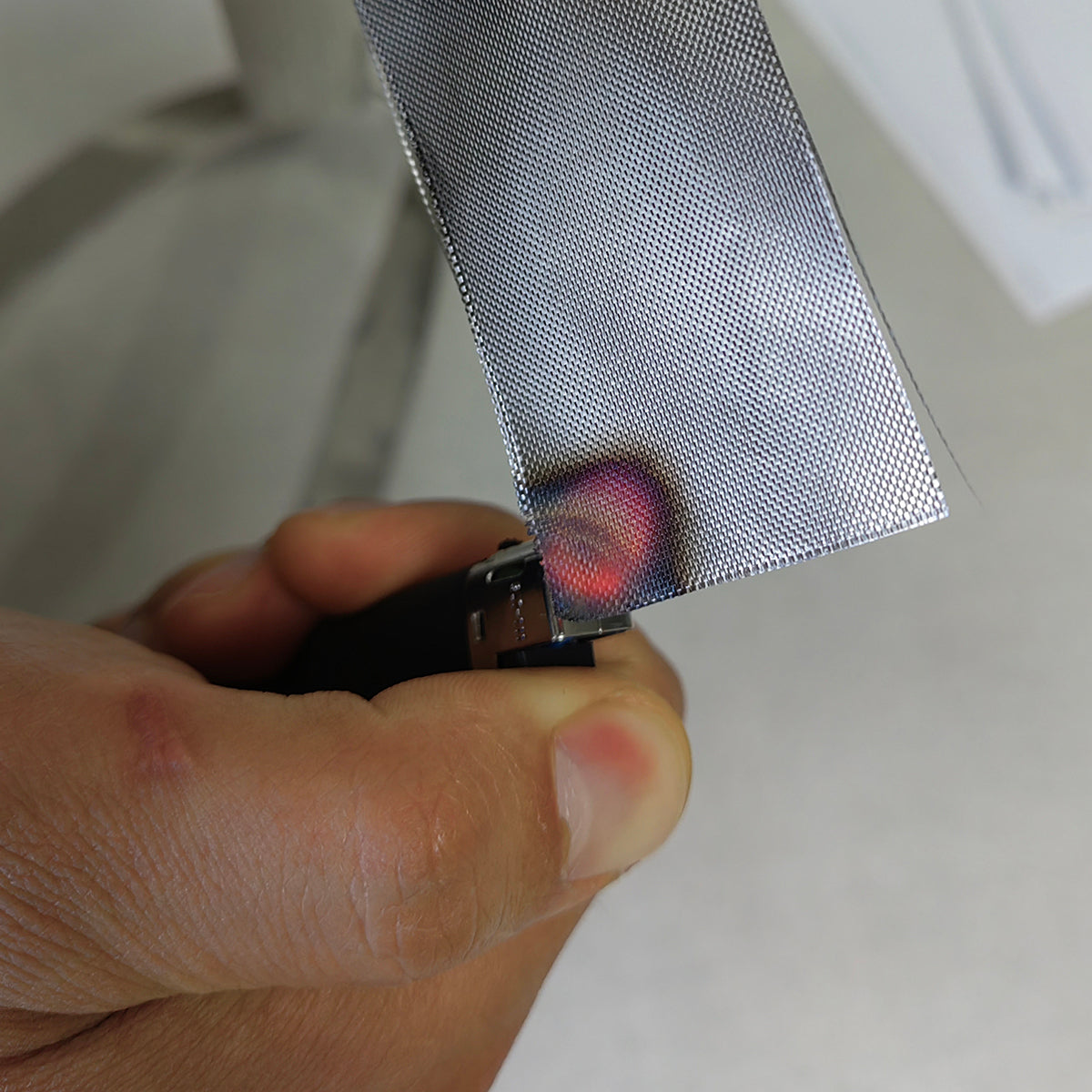 Faraday EMF Blocking Fabric Flame Retardant
