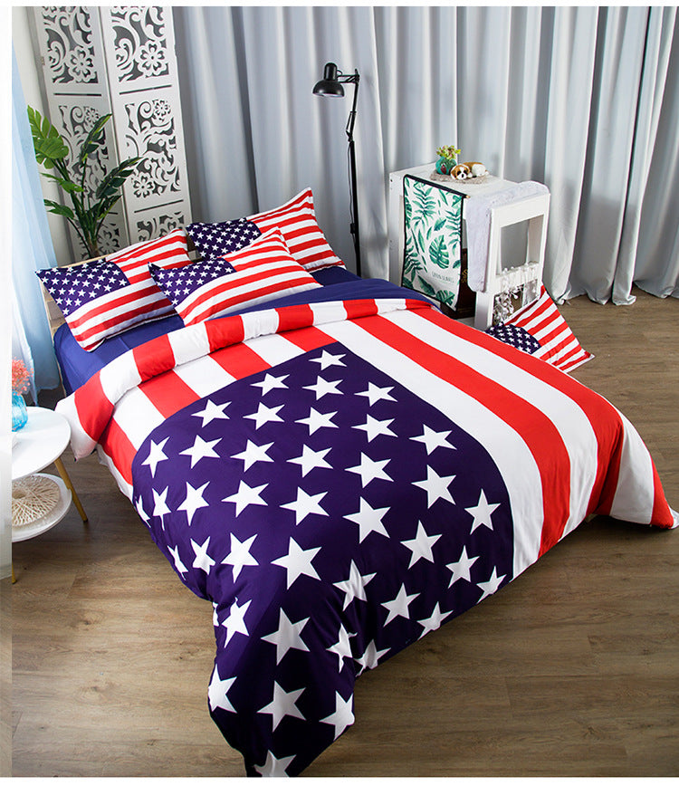 King and Queen Size Fitted and Flat Size Sheets Sets Including 2 Pillowcase Cotton Fabric Cool in Summer