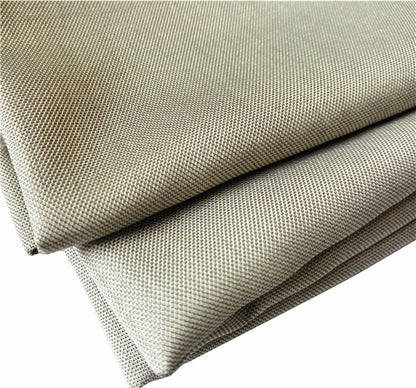 Silver Fiber RPET Woven Blended Fabric Multi Colors
