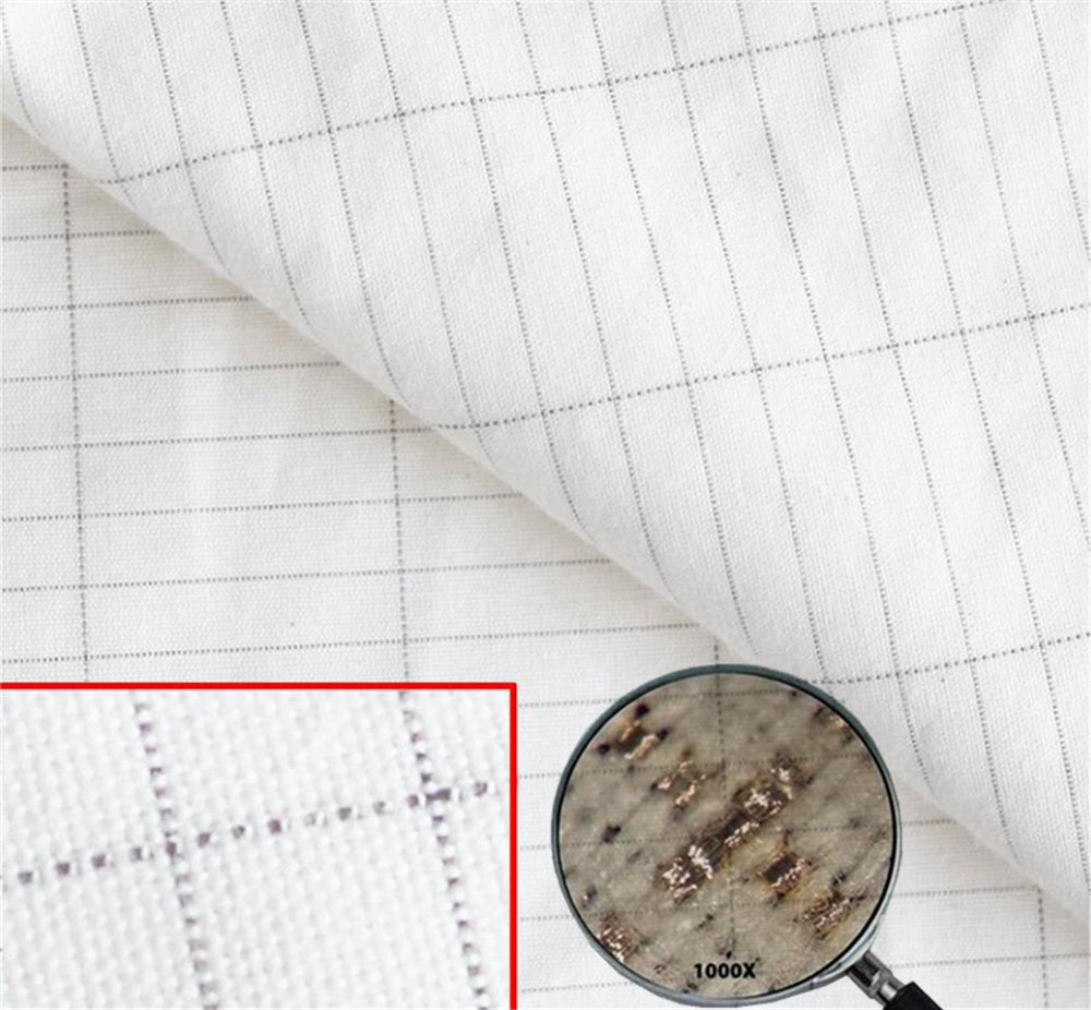 Earthing Cotton Fabric Silver Fiber by Connecting to The Earth or Ground for Conductive Sheet Pillowcase