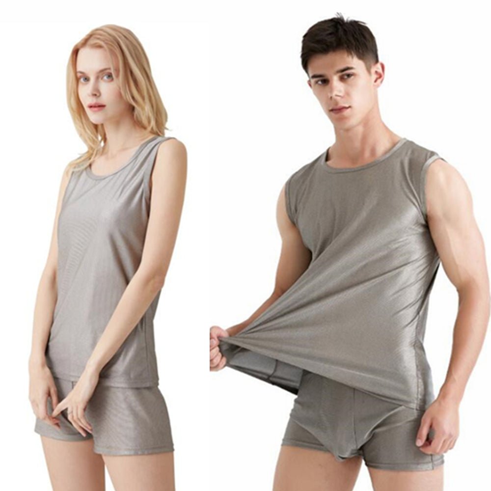 EMF Shielding Anti-Radiation Protection Men and Women Clothes/Tank/Shirt/Shorts - Amradield