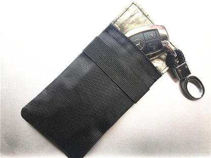 Faraday Bag for Keyfobs Car RFID Signal Blocking Anti-Hacking Case Blocker Pouch - Amradield