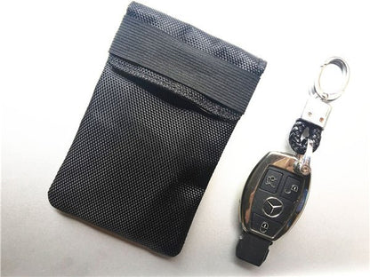 Faraday Bag for Keyfobs Car RFID Signal Blocking Anti-Hacking Case Blocker Pouch - Amradield