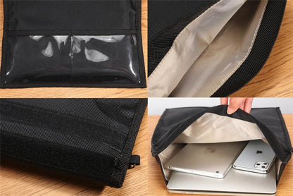 Faraday Bag for Phones - Device EMP Shielding for Law Enforcement, Anti-Tracking - Amradield